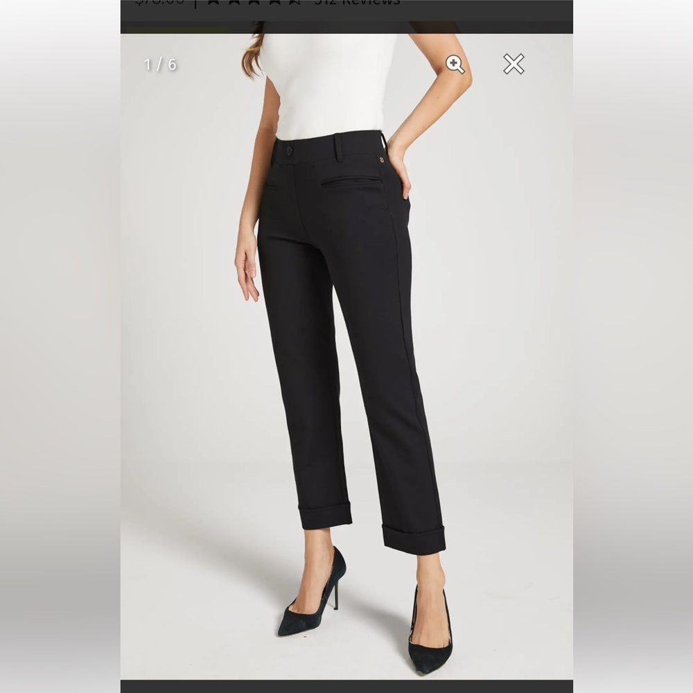 Betabrand Easy Crop Trouser | Straight